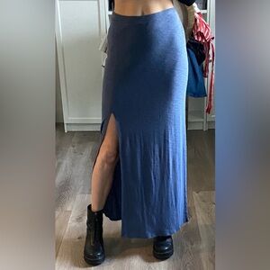 Victoria's Secret Blue Maxi Skirt